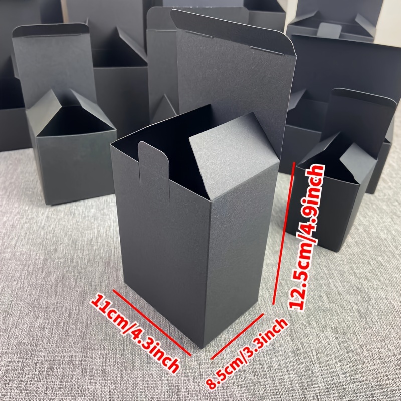 20 Matte Black Gift Boxes for Jewelry Packaging